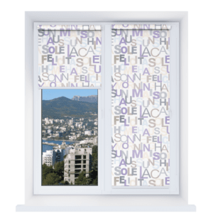 Рулонные шторы на большие окна